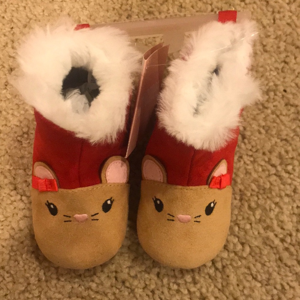 Gymboree size 4 Baby Booties